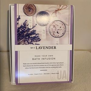 NWOT - Urban agriculture Co. Bath infusion kit